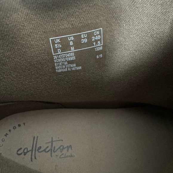 Clarks Sharon Salon Womens Side Knot Ankle Boots - Picture 6 of 7